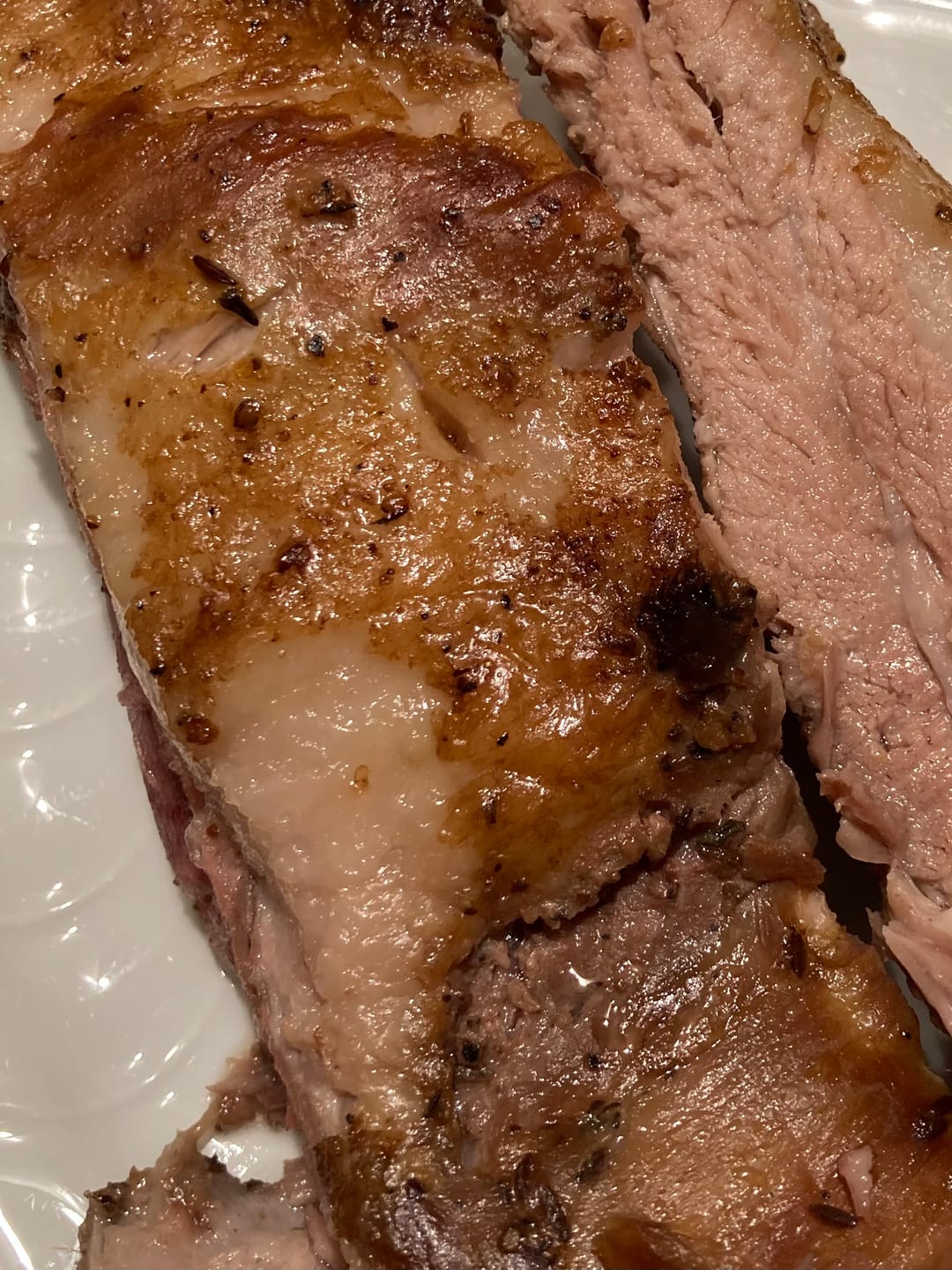 Customer photo review of Spareribs St. Louis Cut "Rocco Rib"