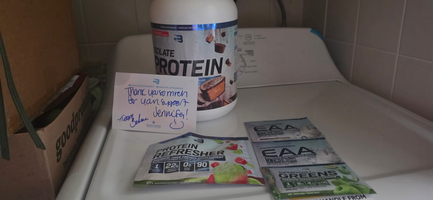 Customer photo review of Isolate Protein