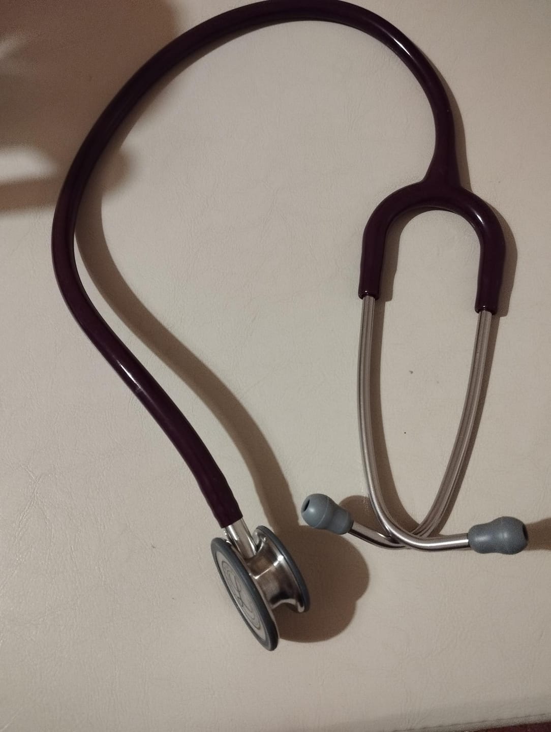 Customer photo review of Littmann Classic III Monitoring Stethoscope: Plum 5831