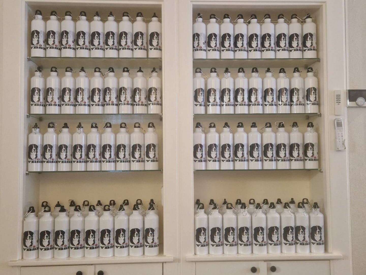Customer photo review of Sublimatie Waterfles 750 – Personaliseerbare Aluminium Bidon