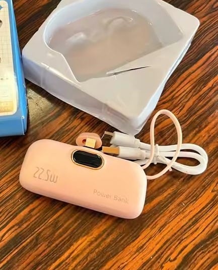 Customer photo review of PocketVolt™ Mini Capsule Power Bank — Built-In USB-C Plug, No Cable Needed