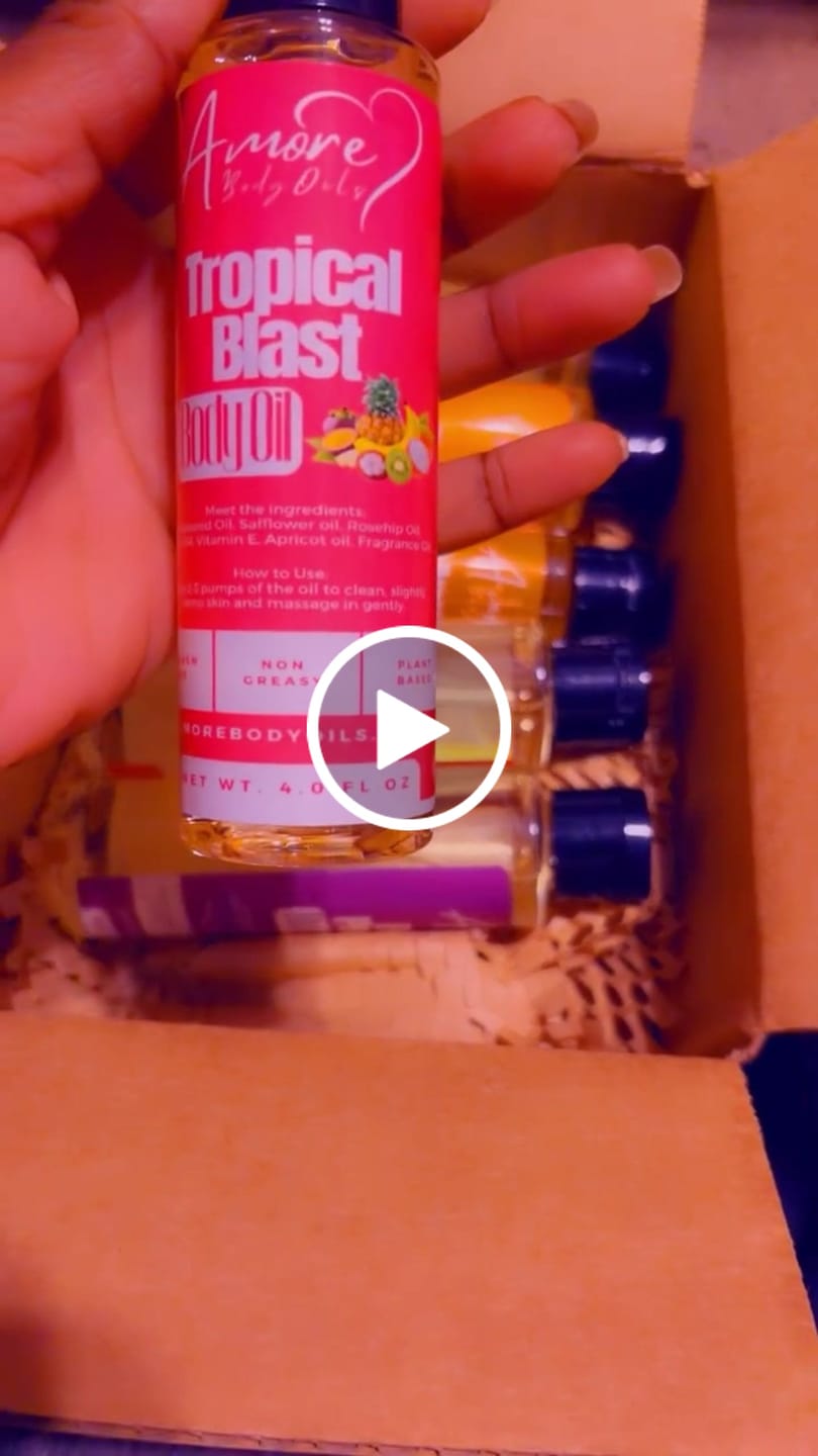 Customer video review of Raspberry Vanilla Cake - Body Oil
