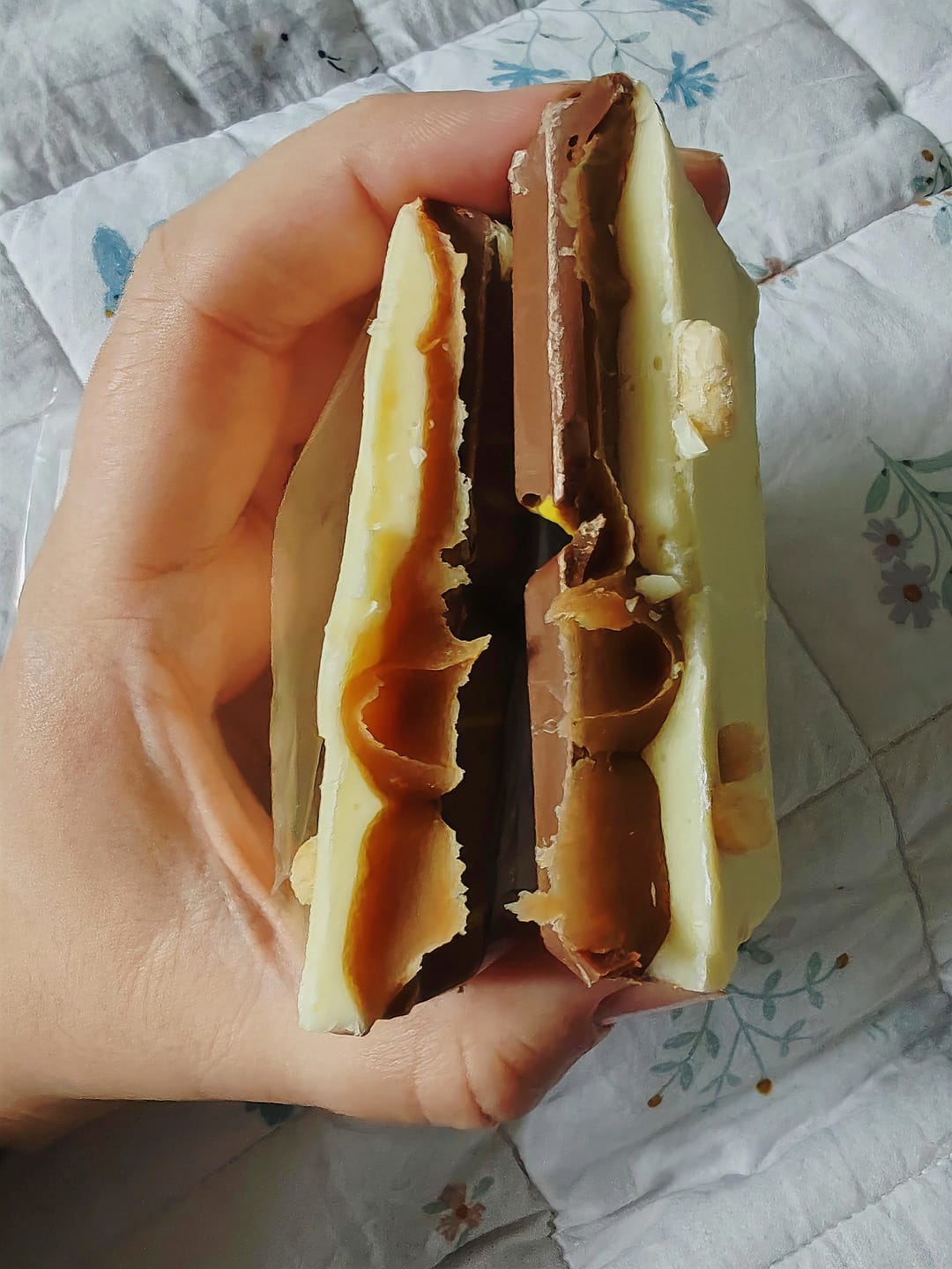 Customer photo review of Wonky Pastel De Nata Bizarre Bar - 145g