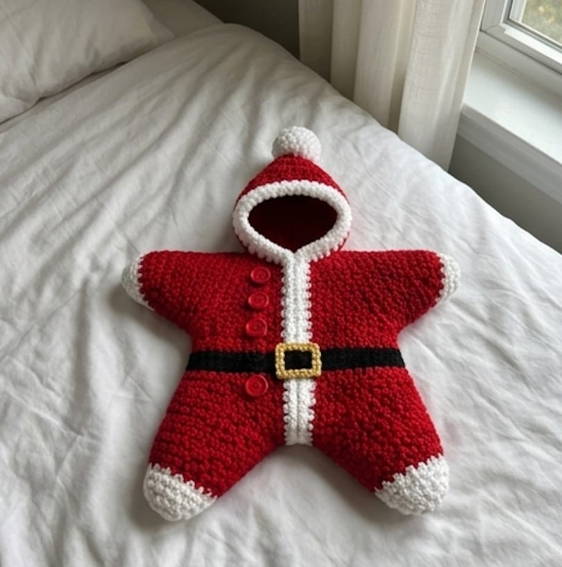 Customer photo review of Christmas Star Baby Outfit