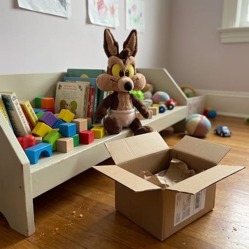 Customer photo review of Peluche que corre al agitarlo