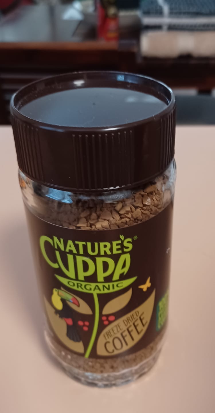 Customer photo review of Instant Decaf Coffee 100g