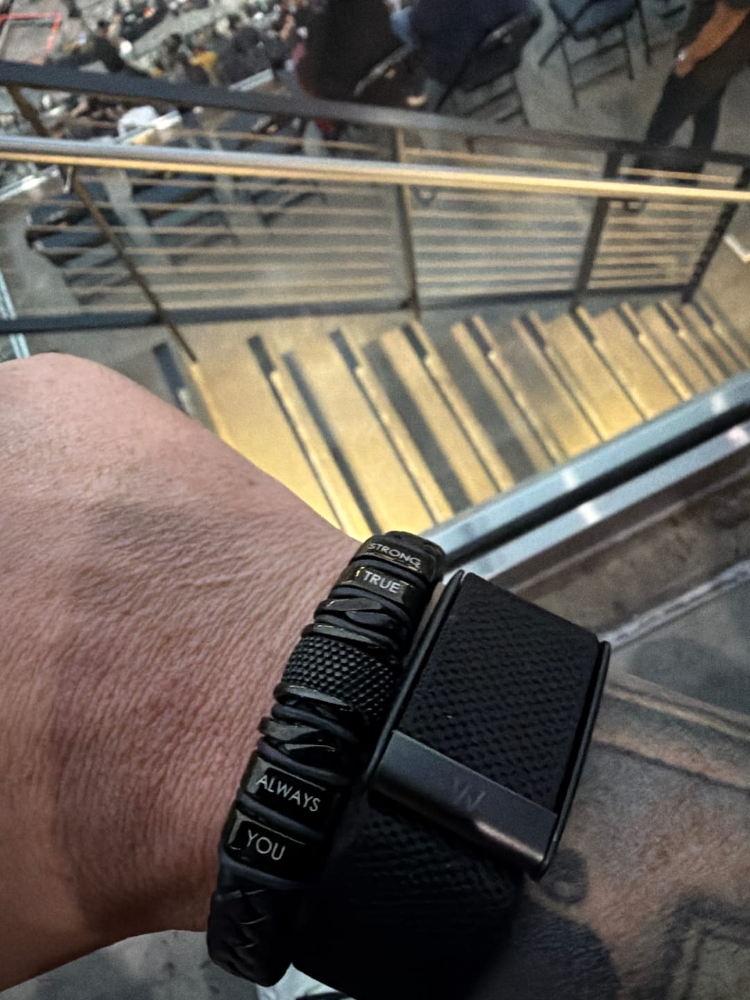 Customer photo review of Bracelet: Black