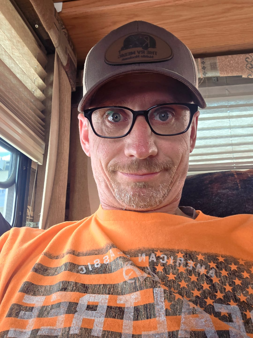 Customer photo review of Premium Custom Leather Patch Hats (Wholesale)