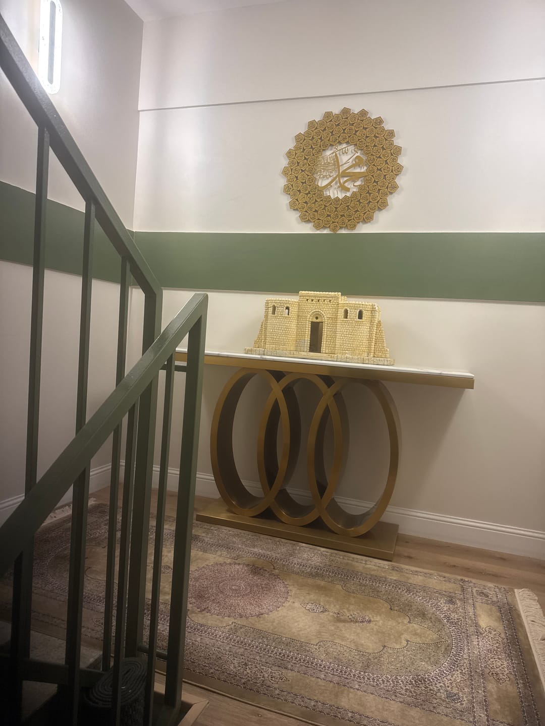 Customer photo review of 99 Names of Prophet Muhammad (PBUH) - Metal Islamic Wall Art