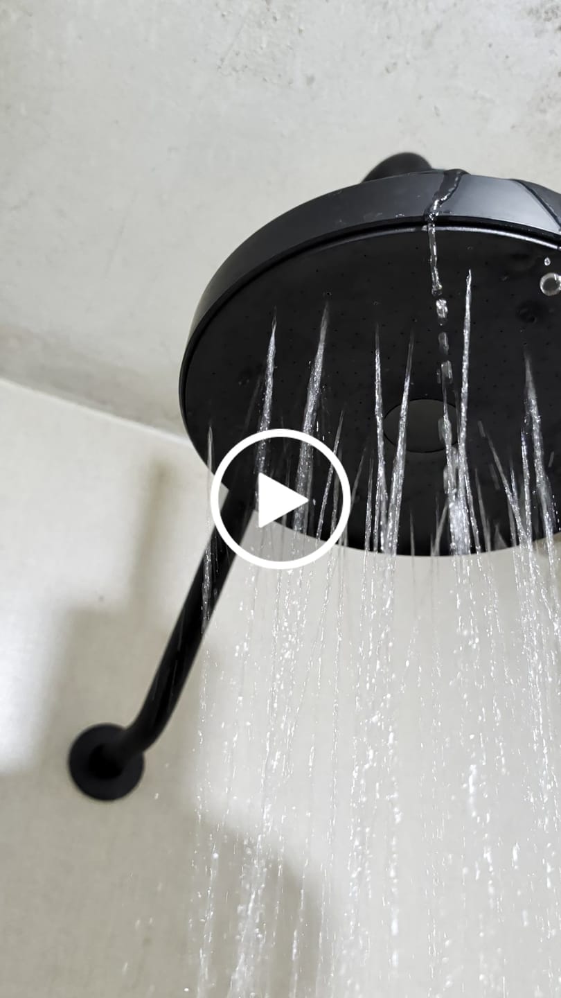 Customer video review of Ducha Purificadora Aguacero