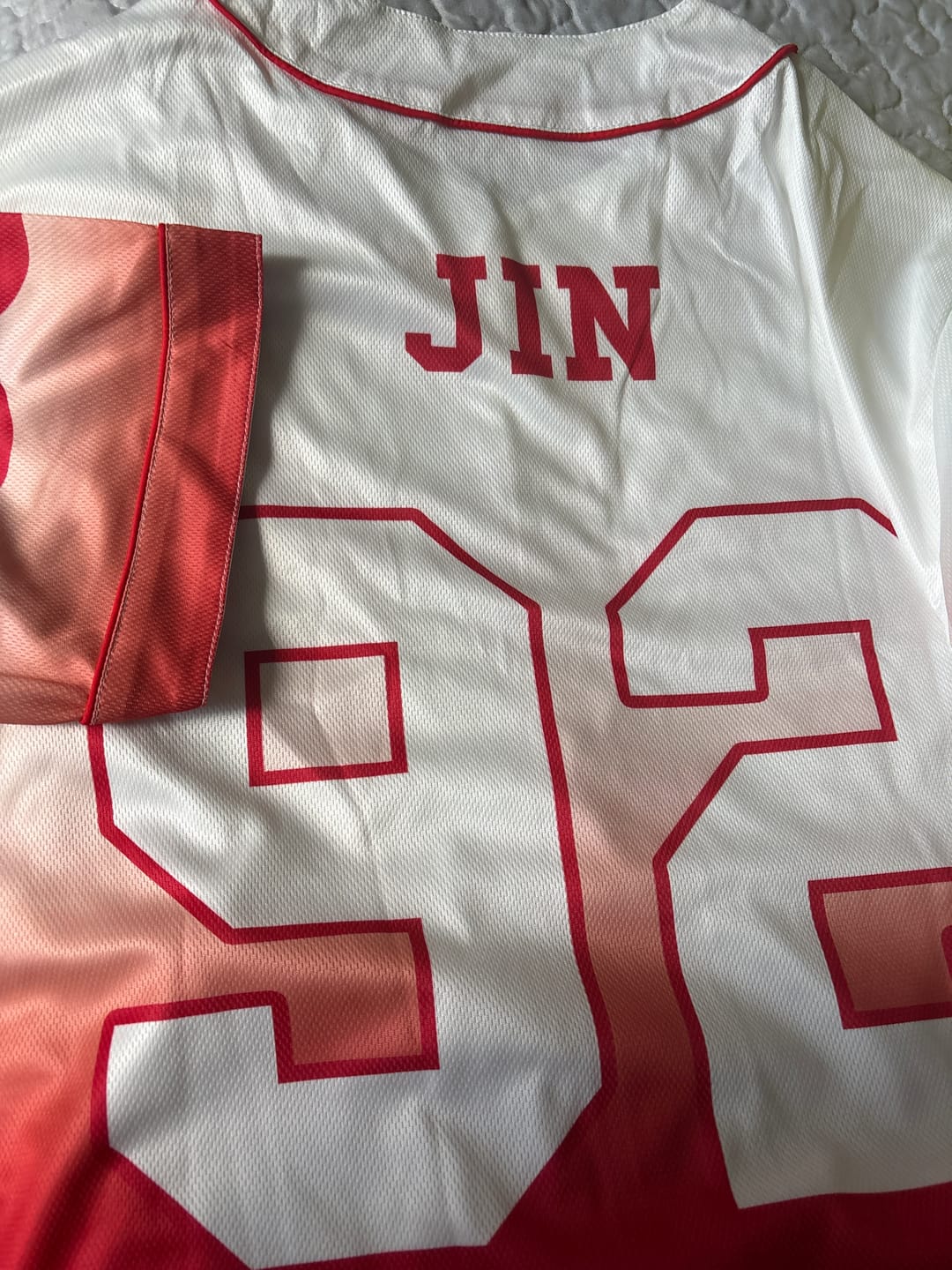 Customer photo review of BTS New Album 2026 World Tour Baseball Jersey Gift For Army