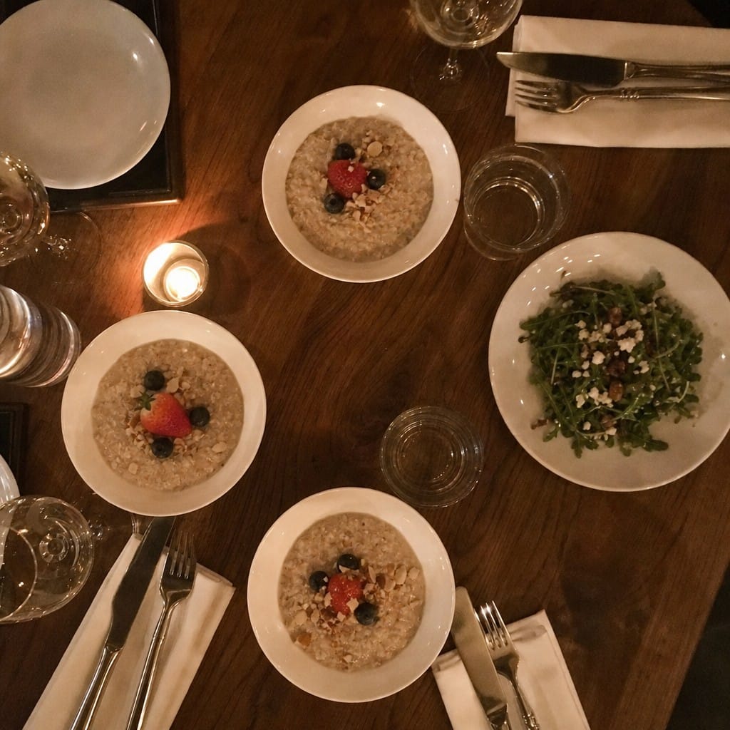 Customer photo review of Oatmeal Bowls 150mm Porcelain for Catering Industry (Pack of 24)