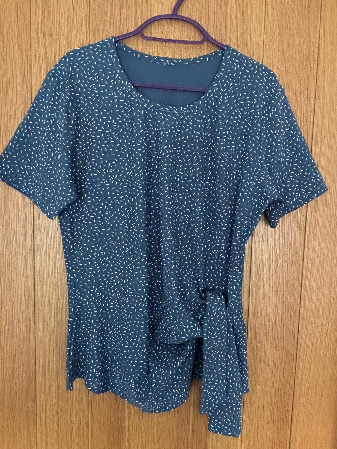 Customer photo review of Printed Cotton Jersey Fabric