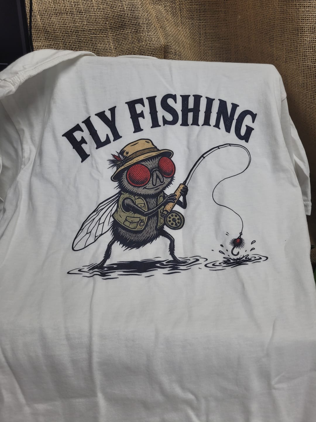 Customer photo review of A Fly Fishing T-Shirt