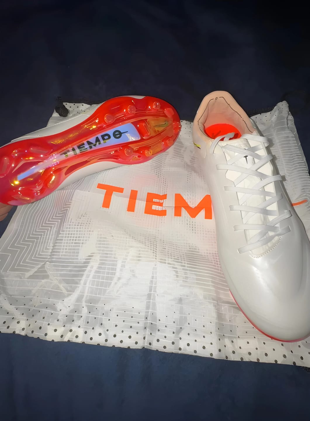 Customer photo review of Tiempo Legend 9 Elite FG Rawdacious Pack
