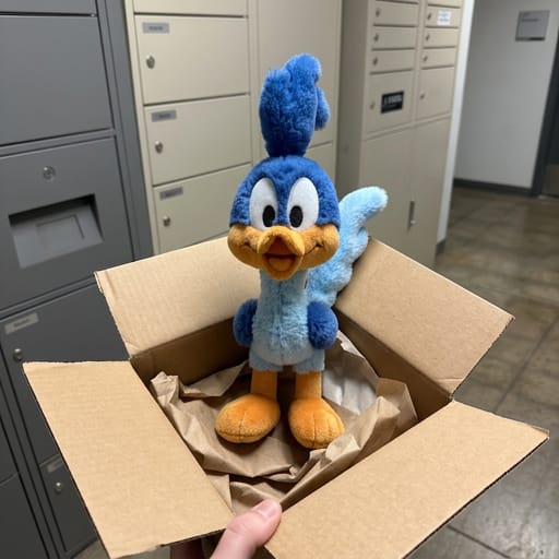 Customer photo review of Peluche que corre al agitarlo