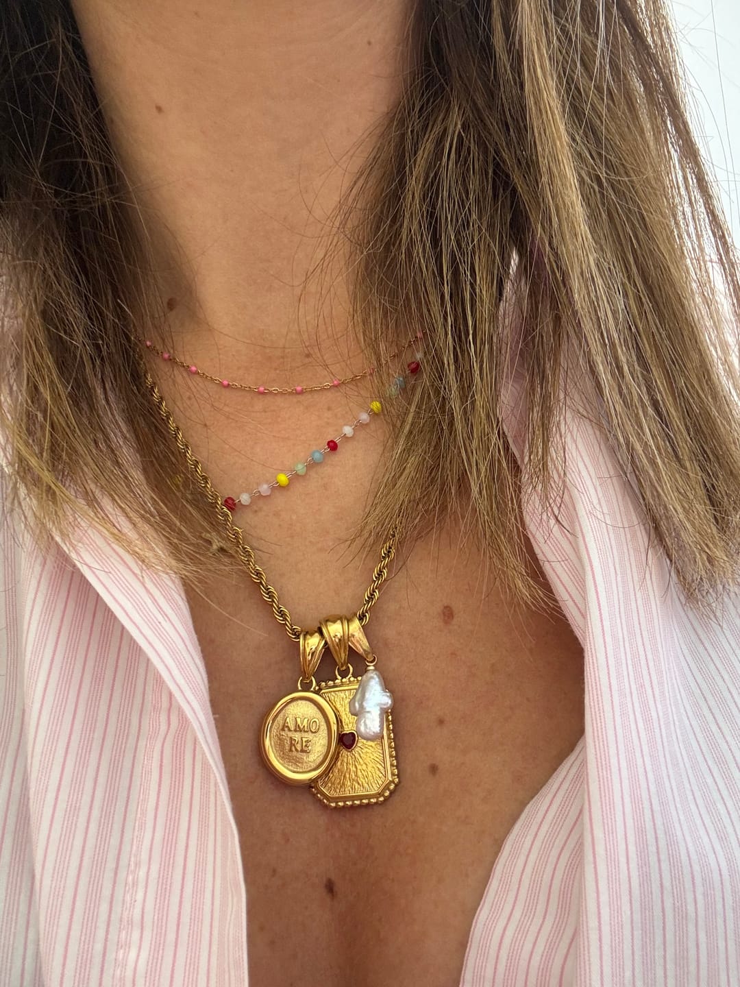 Customer photo review of Ciondolo "Dove nascono le emozioni"