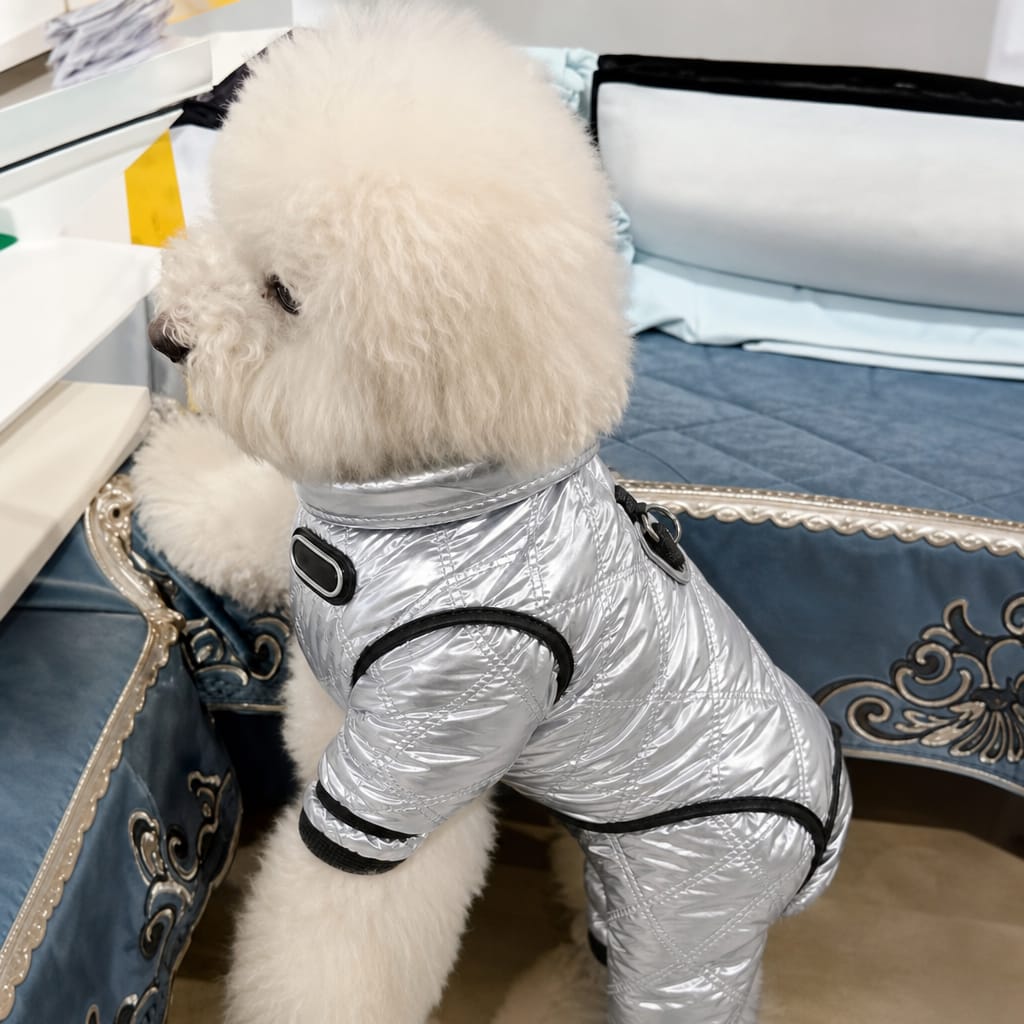 Customer photo review of WUFFEY™ Pet Winter Suit
