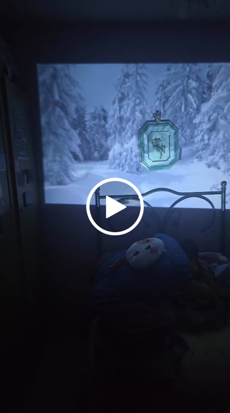 Customer video review of Proyector 4K
