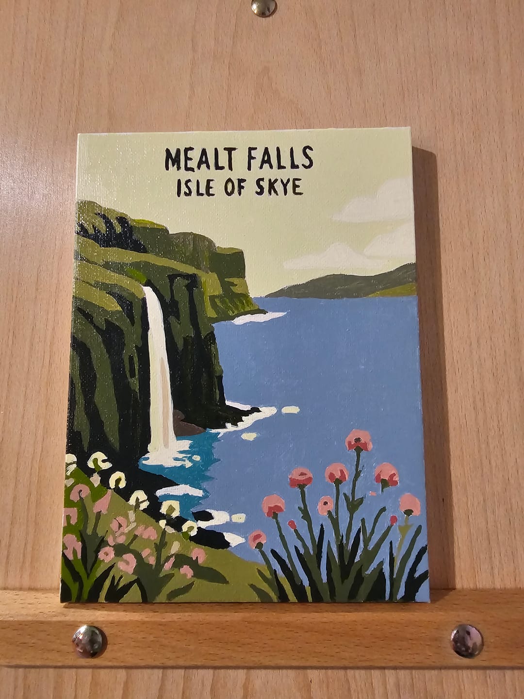 Customer photo review of 6 Mini Paintings - Loch Ness Set