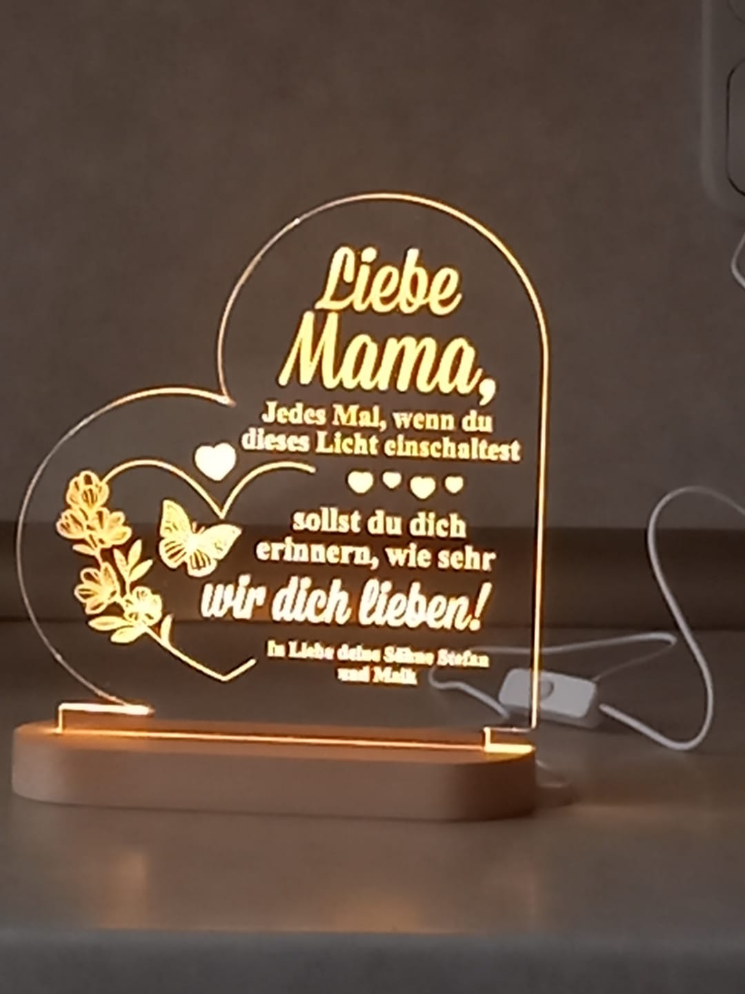 Customer photo review of GESCHENKBOX + EINPACKSERVICE!