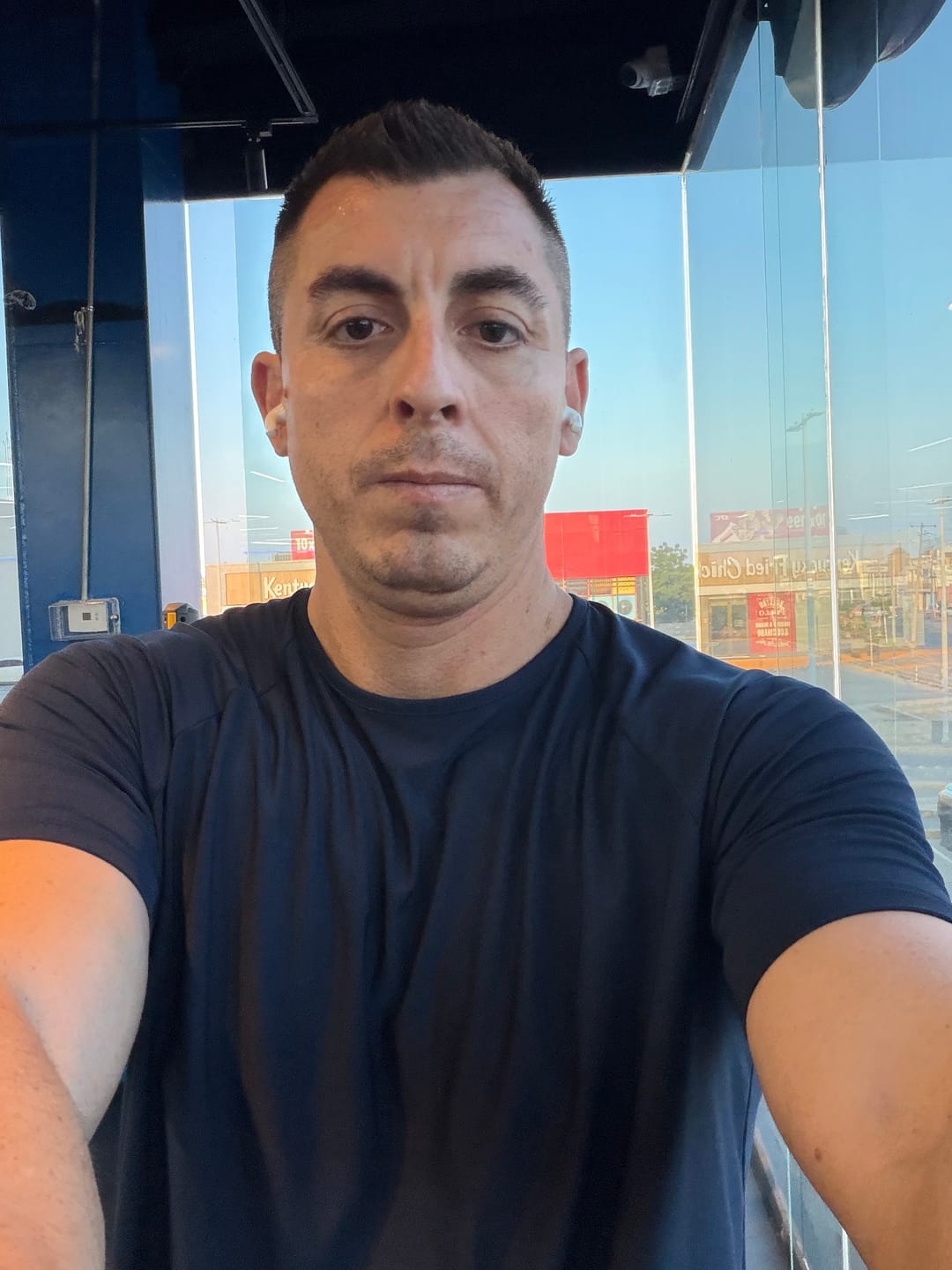 Customer photo review of Lyocell Training Tee - White