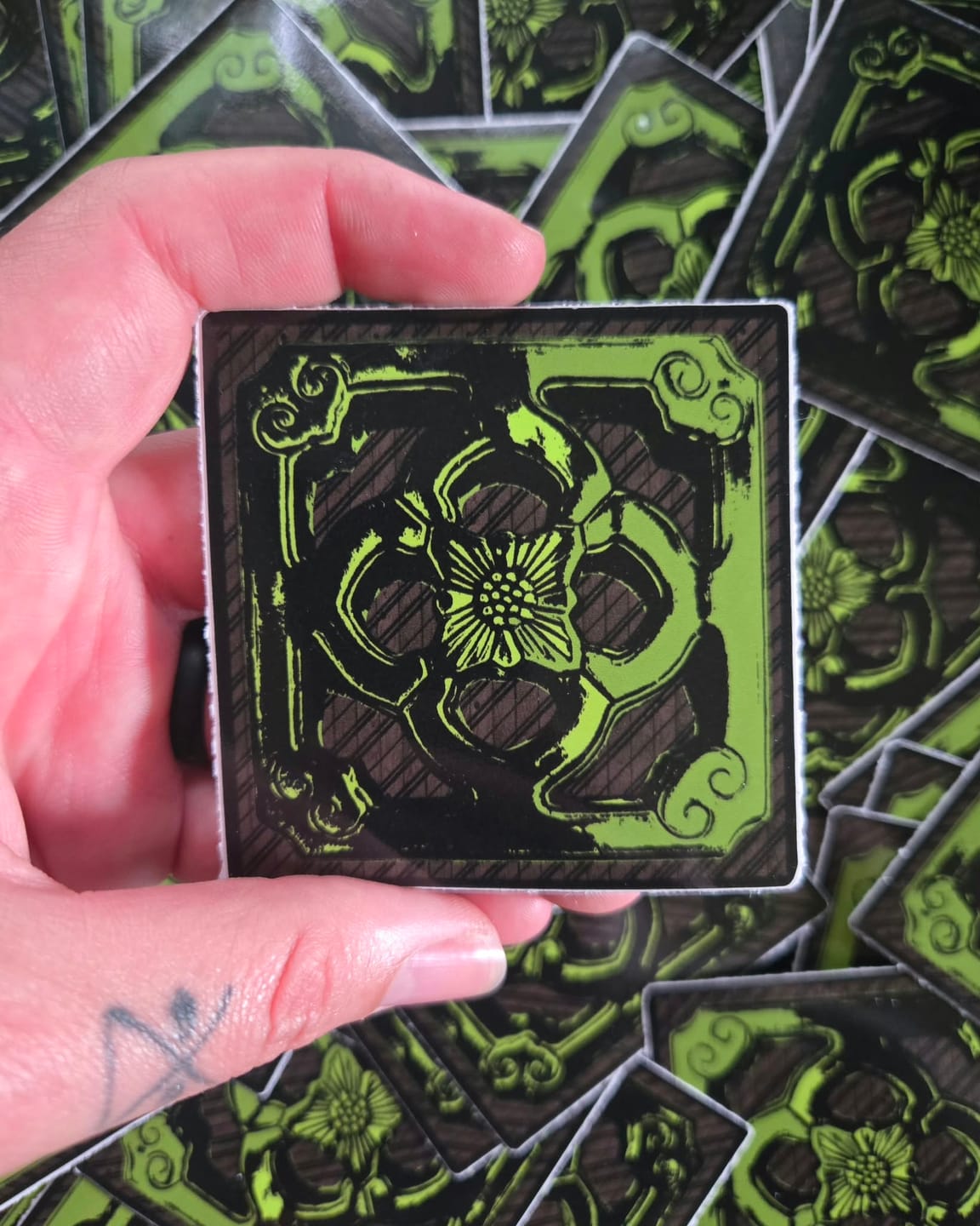 Customer photo review of 50 Custom Stickers for $19