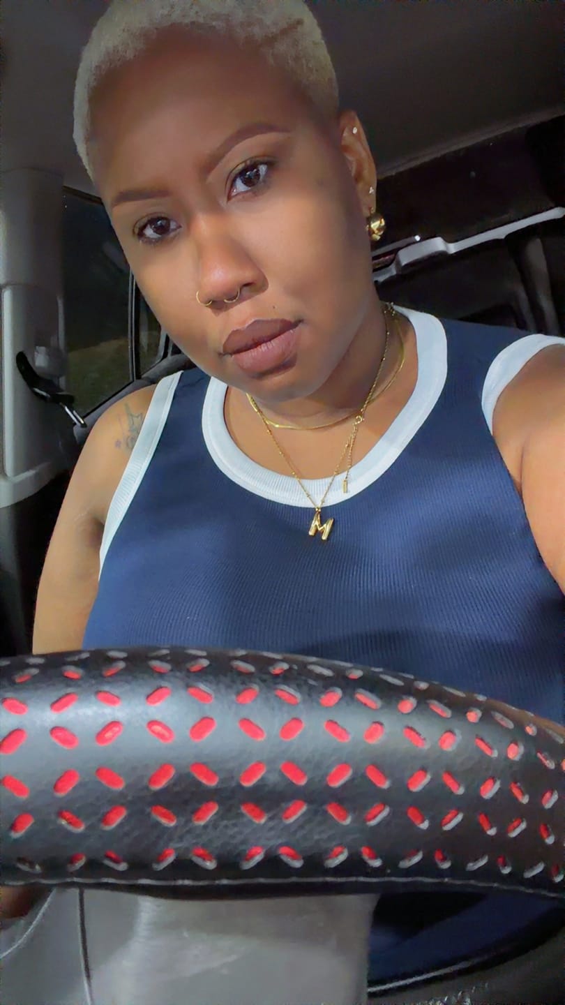 Customer photo review of Bahama Bold Earrings (Bundle)