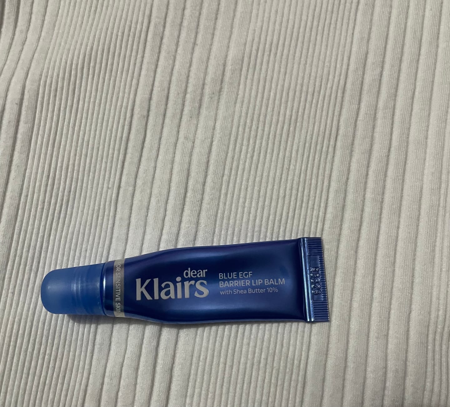 Customer photo review of Blue EGF Face + Lip Duo