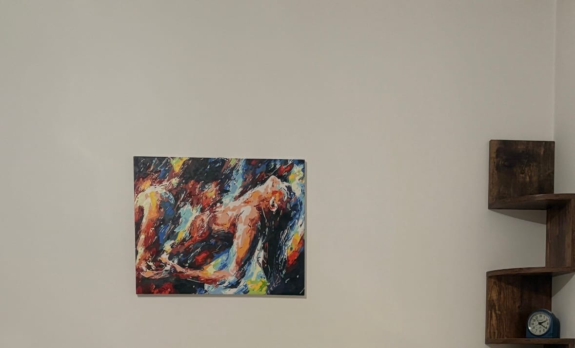 Customer photo review of Two Lovers | Paint by Numbers