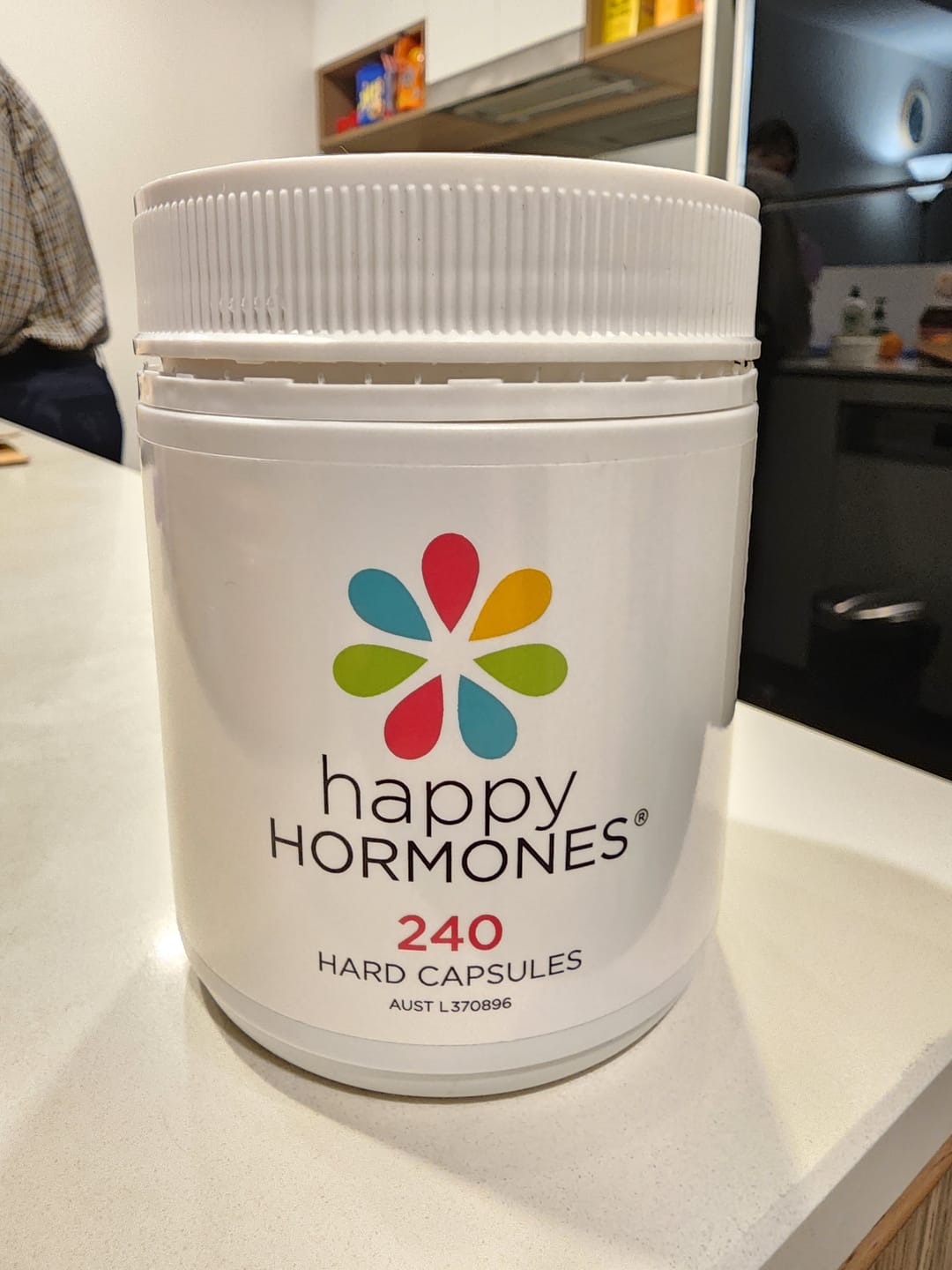 Customer photo review of Hormone Balance Supplement - Happy Hormones® Capsules