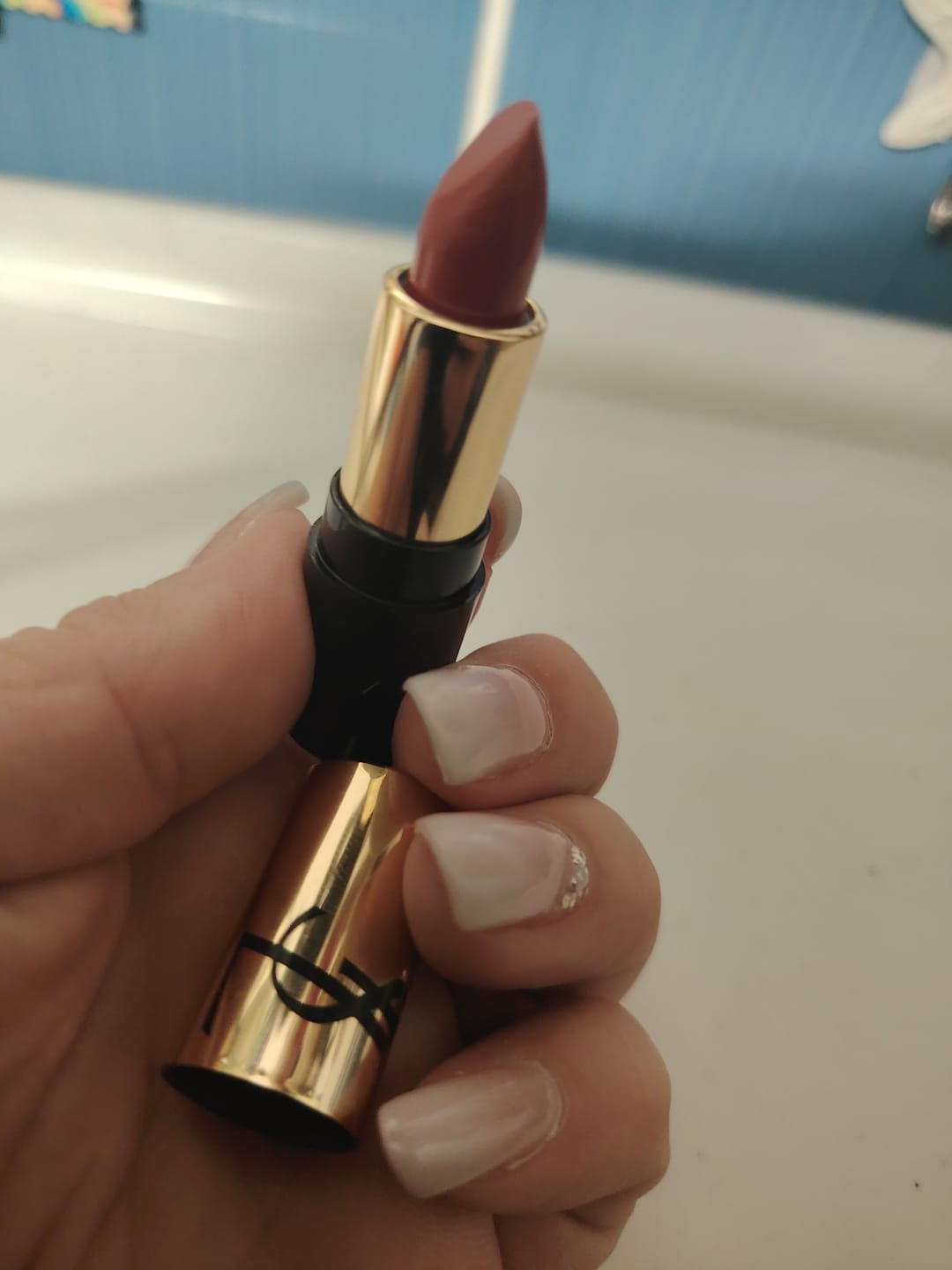 Customer photo review of Yves Saint Laurent Rouge Pur Couture ruž za usne mini Rouge Muse