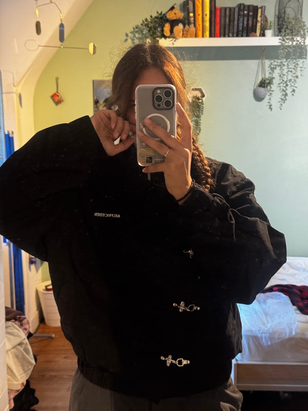 Customer photo review of Aelfric Eden Boxy Fireman Clasp Jacket