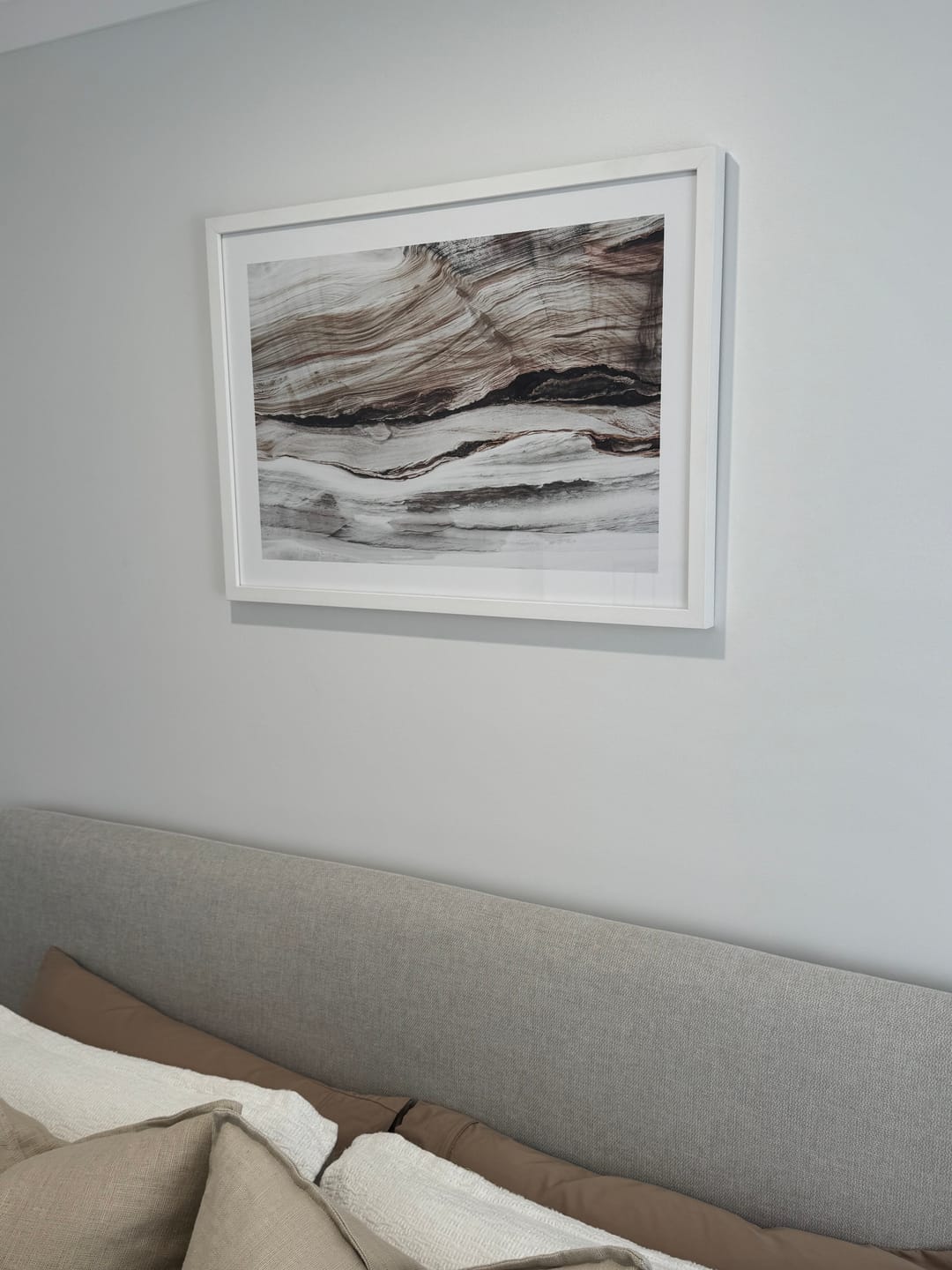 Customer photo review of Bronte Rocks | LS Art Print