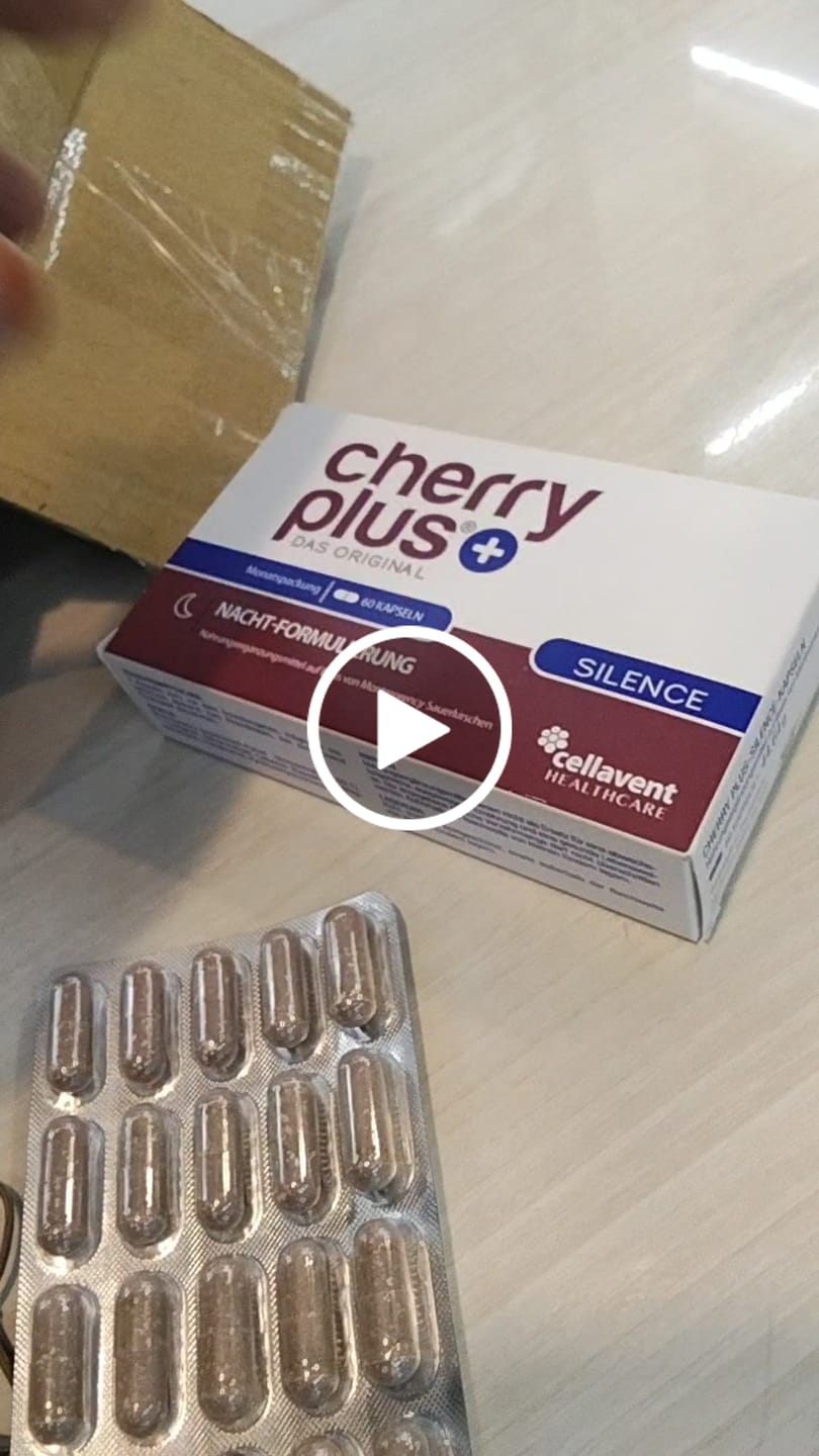 Customer video review of 蒙莫朗西酸櫻桃 Cherryplus 酸櫻桃膠粒膠囊 60 粒