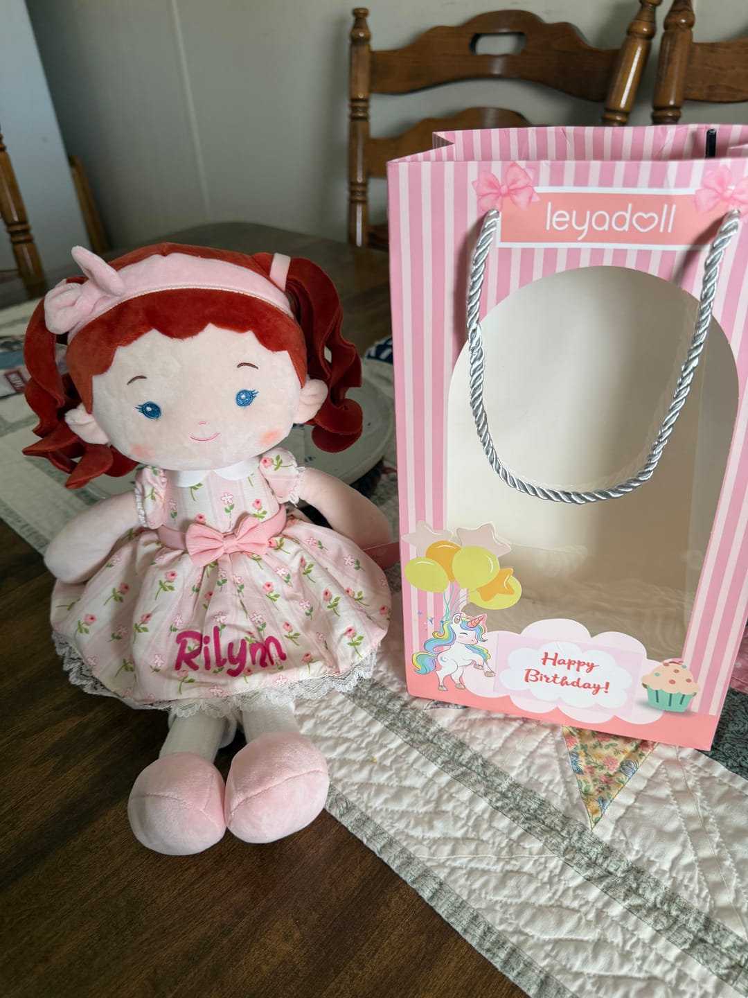 Customer photo review of Personalized Princess Maeve