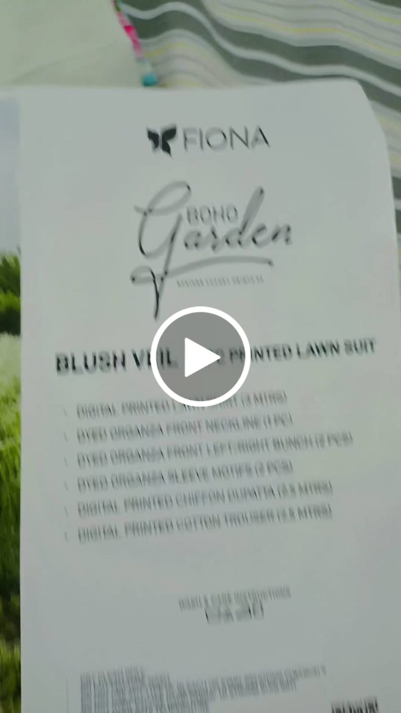 Customer video review of Gilded Petals