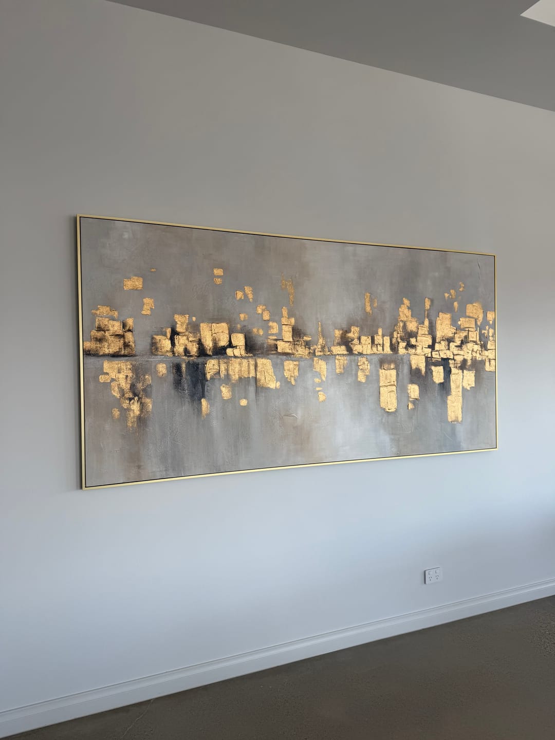 Customer photo review of Abstract Canvas Wall Art #AP351