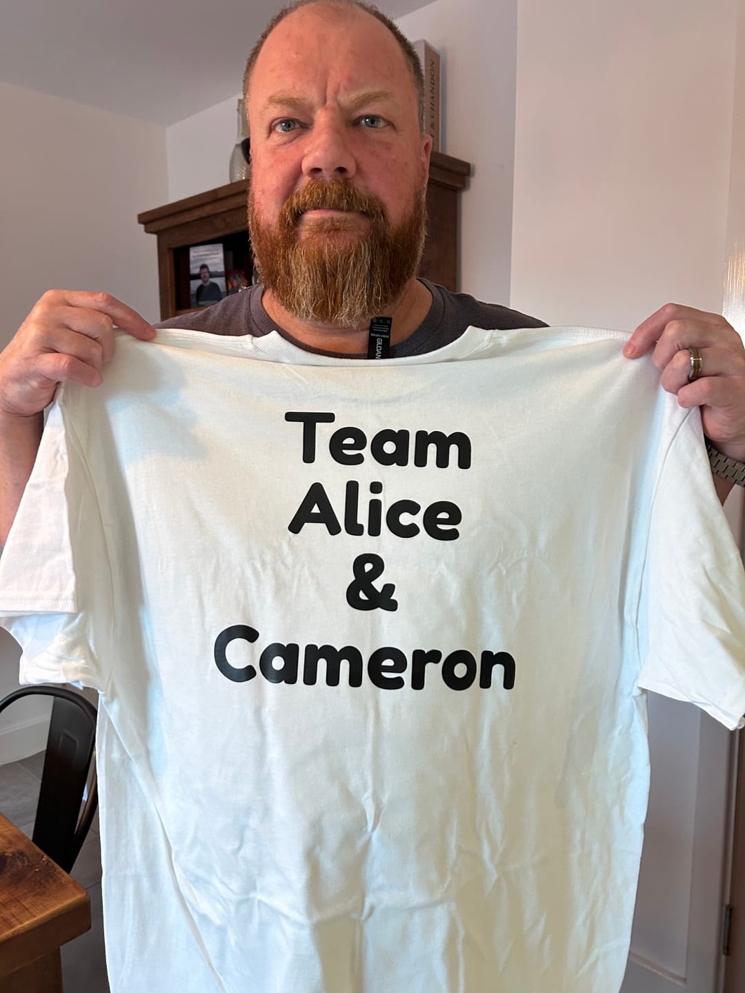 Customer photo review of Unisex T-Shirt