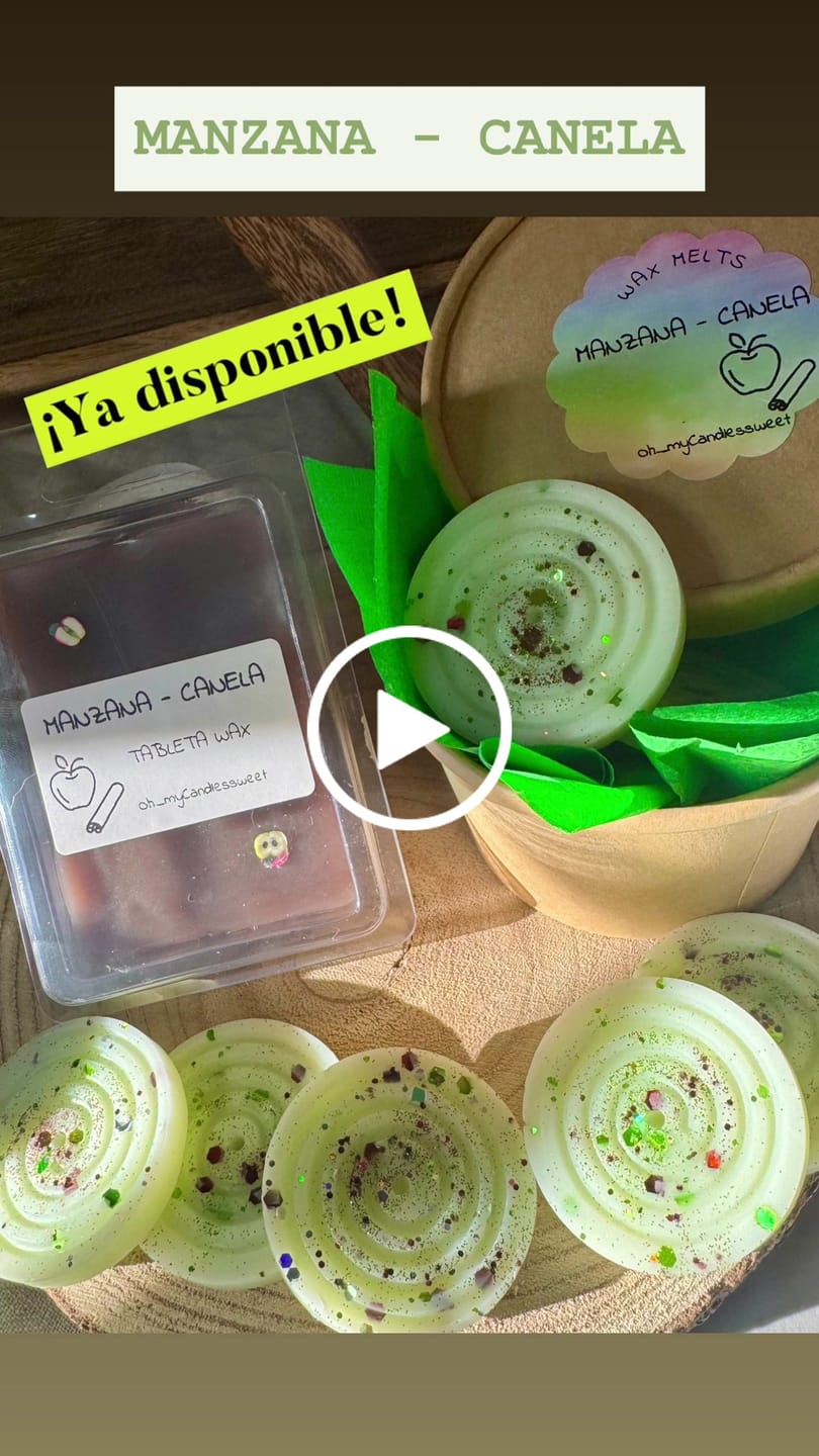 Customer video review of Fragancia CINNAMON APPLE