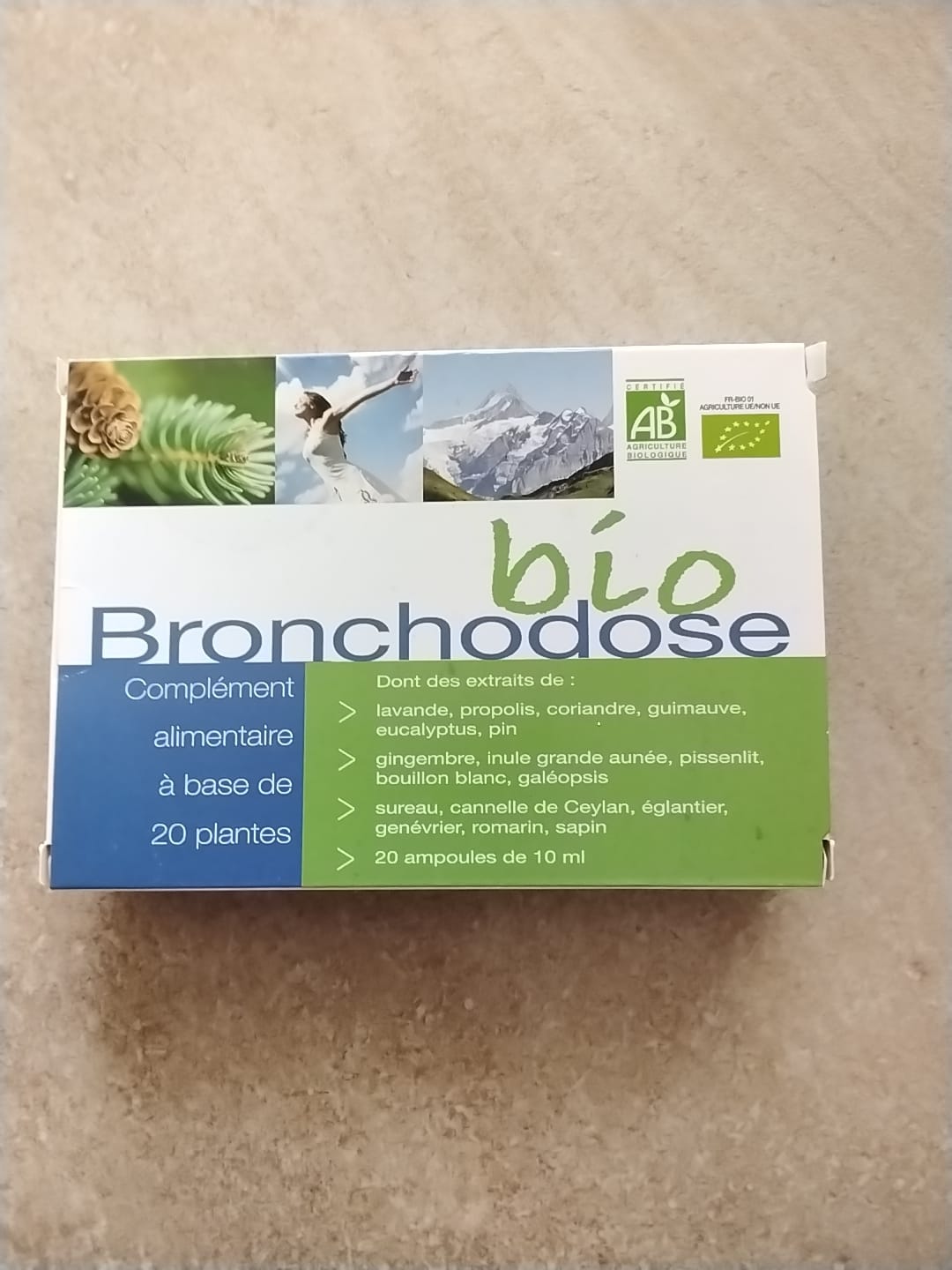 Customer photo review of Bronchodose Bio-20 ampoules-Nutrition concept