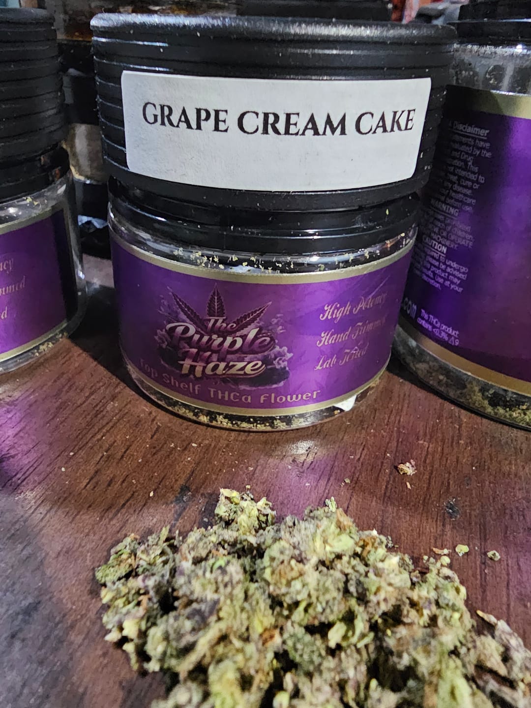 Customer photo review of Grape Cream Cake