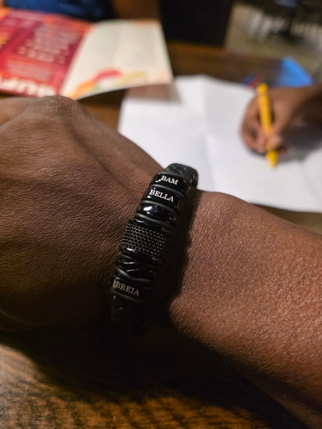 Customer photo review of Bracelet: Black