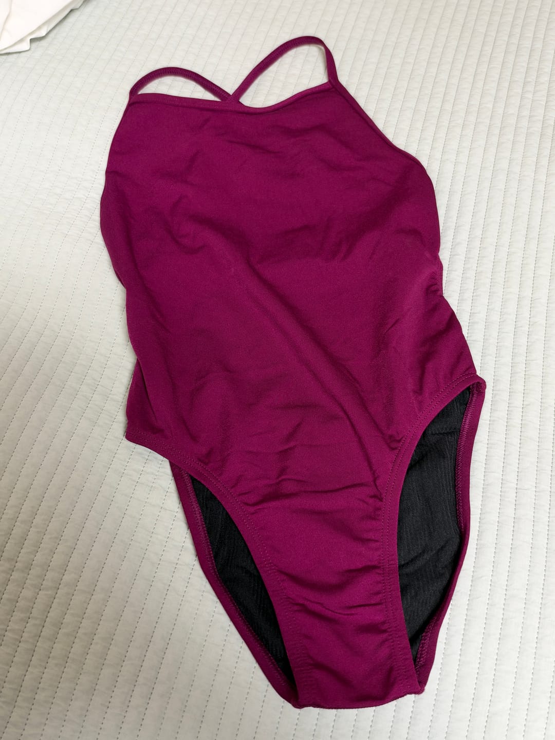 Customer photo review of AIRLIE ONE PIECE - Sangria
