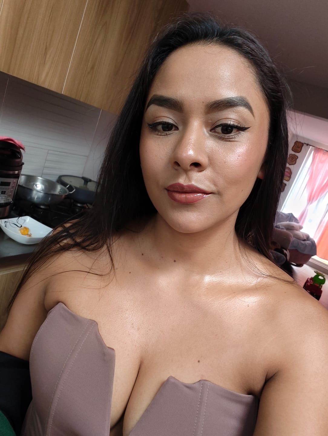 Customer photo review of TINTA DE MAQUILLAJE | SERUM TINTED
