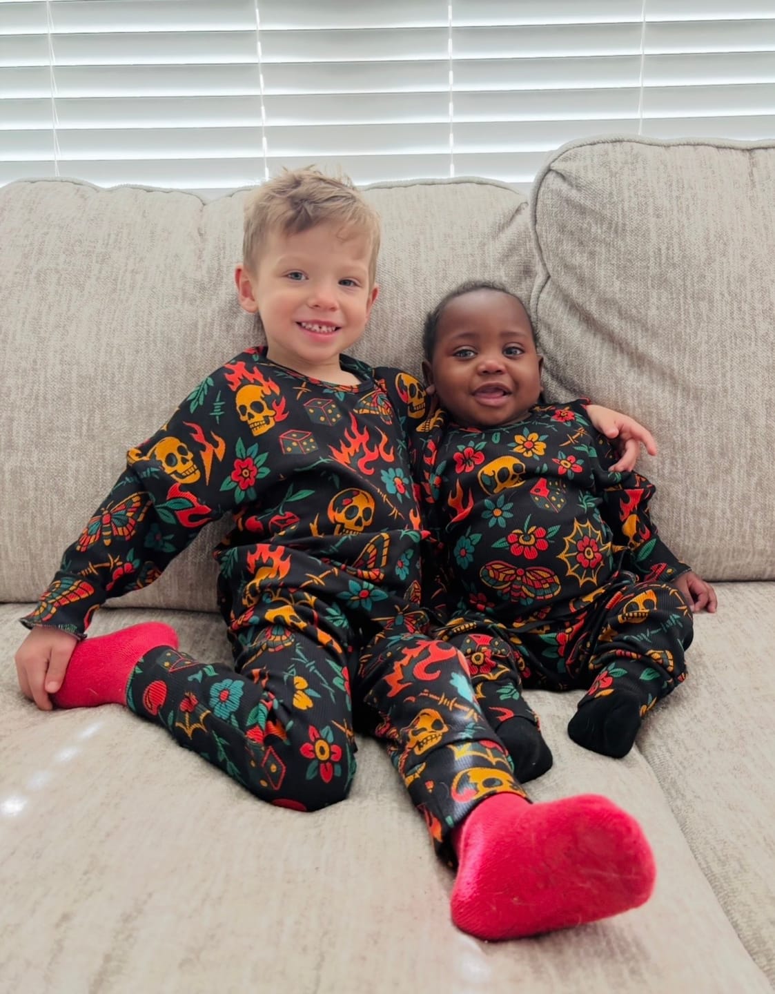 Customer photo review of Organic Ribbed Set in Inkworks