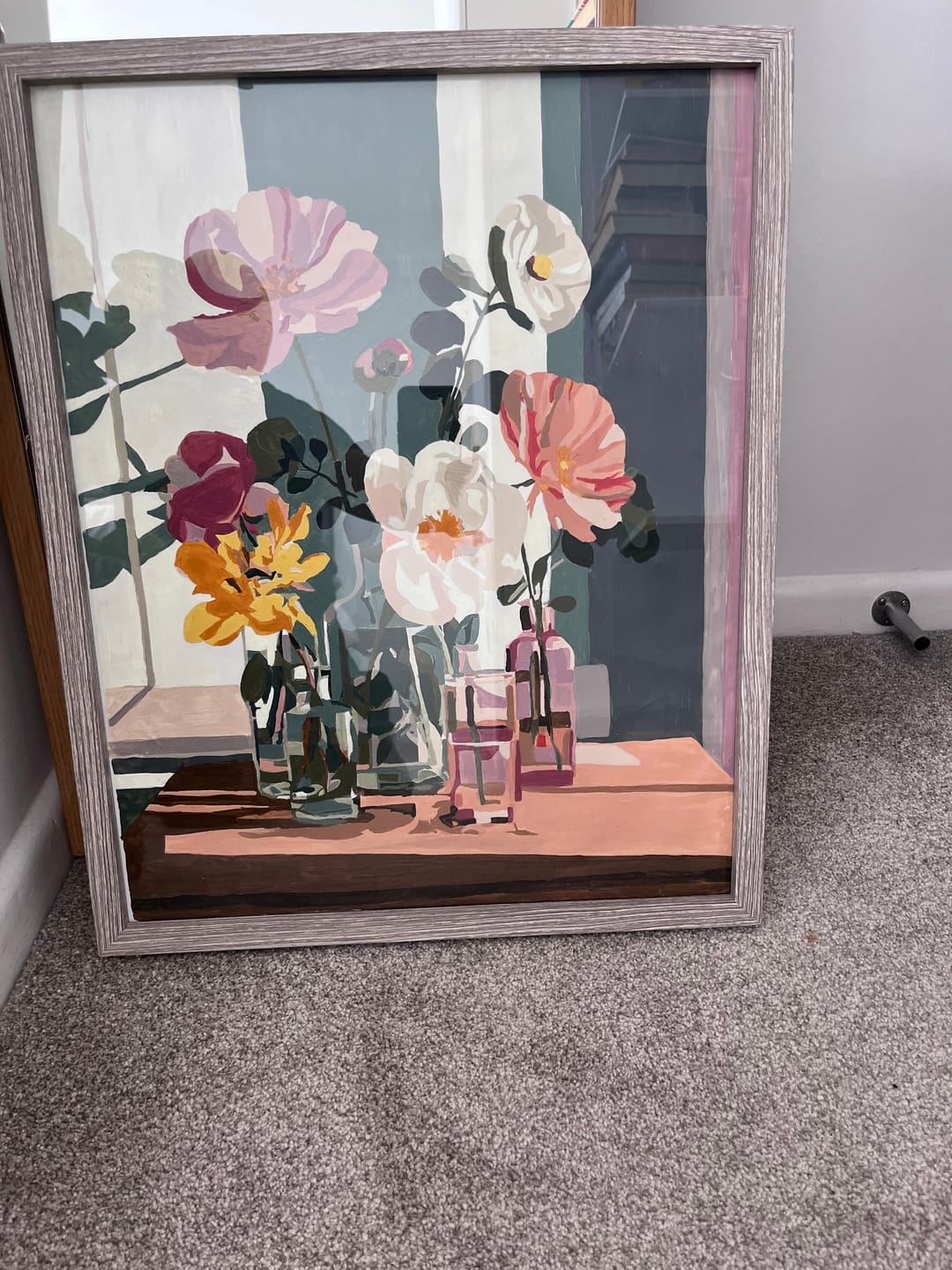 Customer photo review of Beauty in glass | Paint by Number