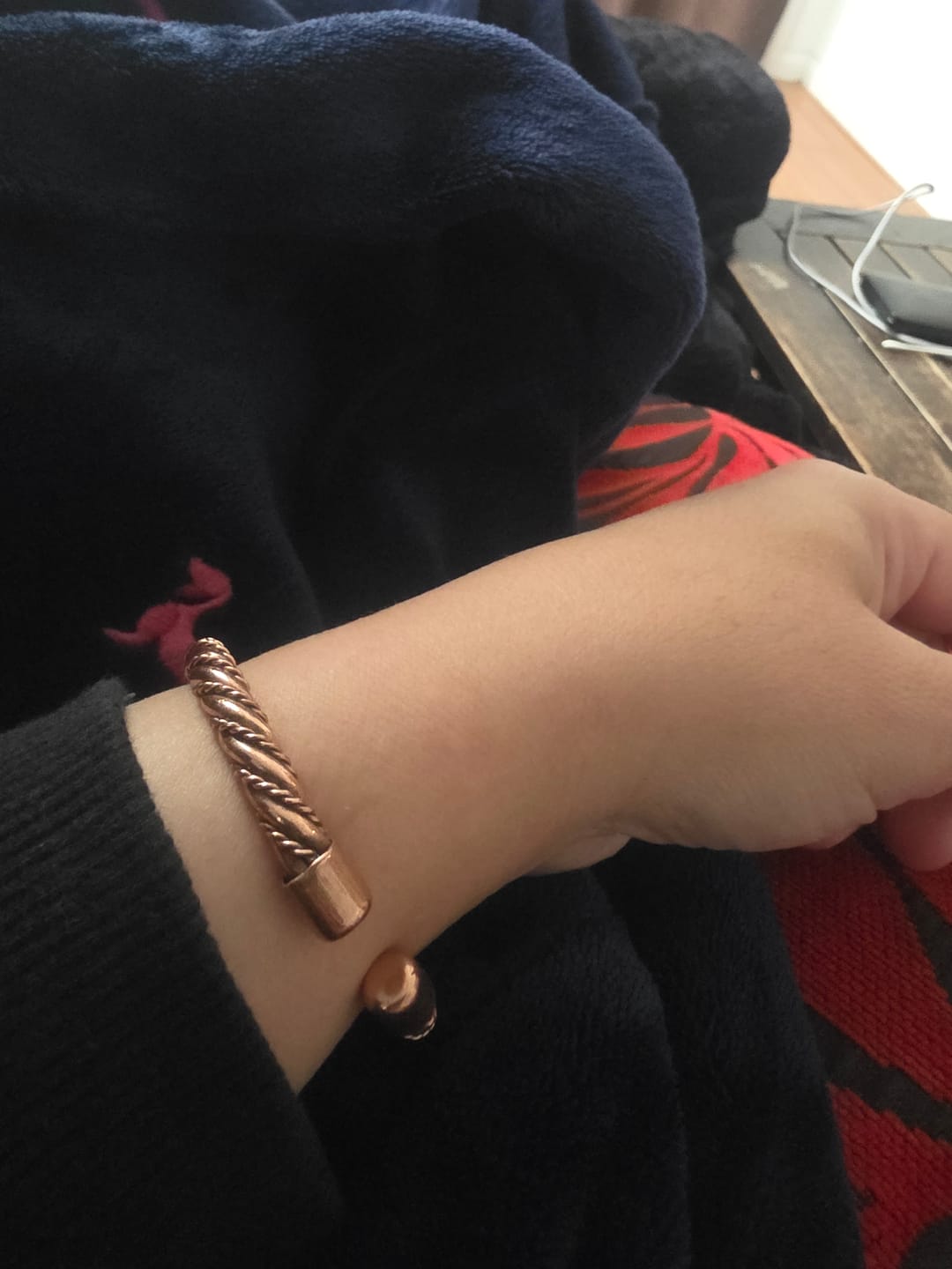 Customer photo review of Entwine Cuff