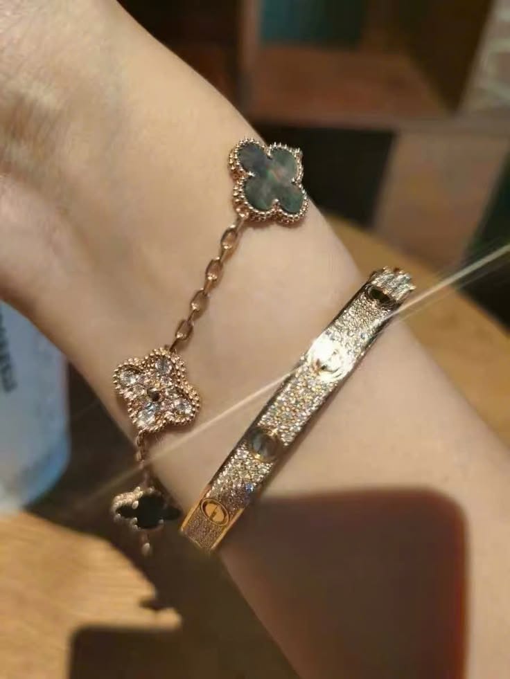 Customer photo review of Love Diamond-Paved Bracelet