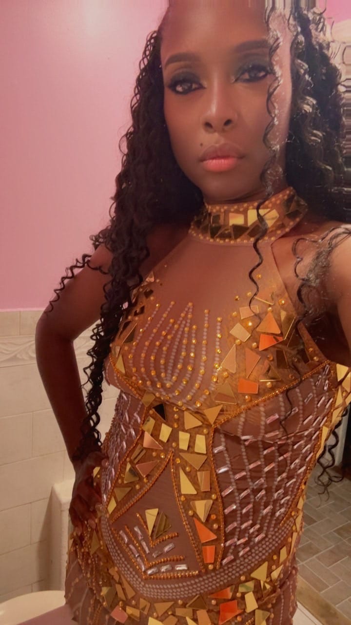Customer photo review of Royal Secret Dress (Ready To Ship)